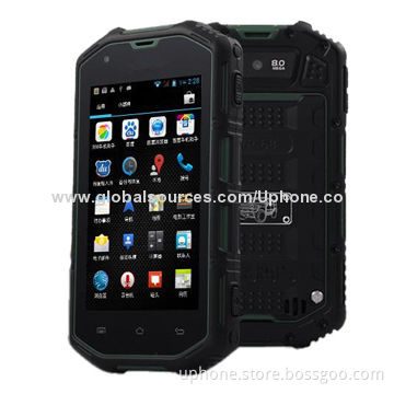 Waterproof Dust-proof Shock-proof Mobile Phone, 3G Network, 4GB ROM, Dual-SIM/Standby